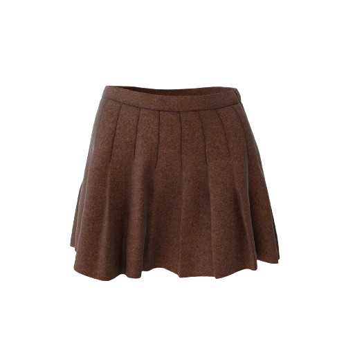 brown skirt Skirt